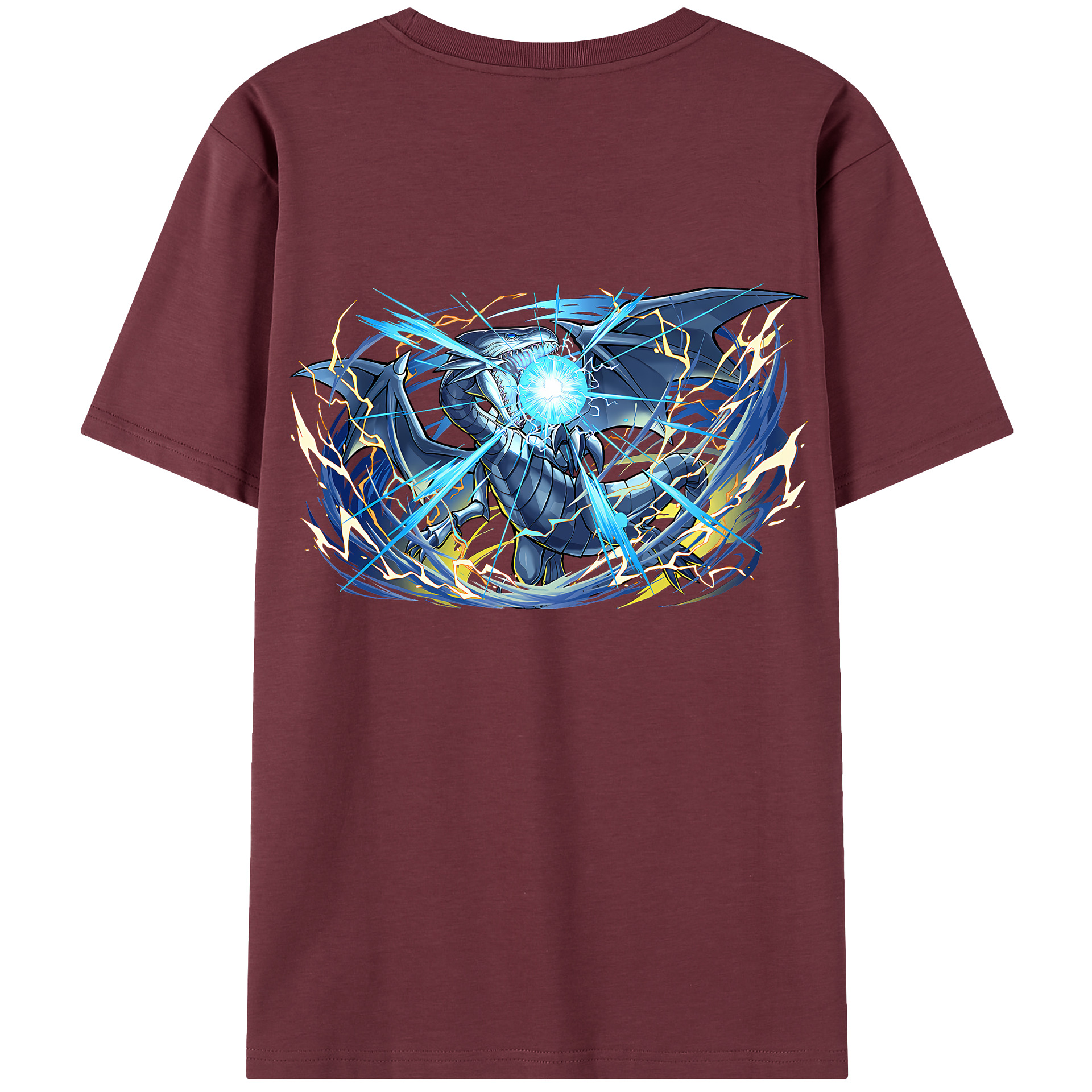 （画像用） 遊☆戯☆王 Yu-Gi-Oh! 綿100％半袖Tシャツ（背面プリント）